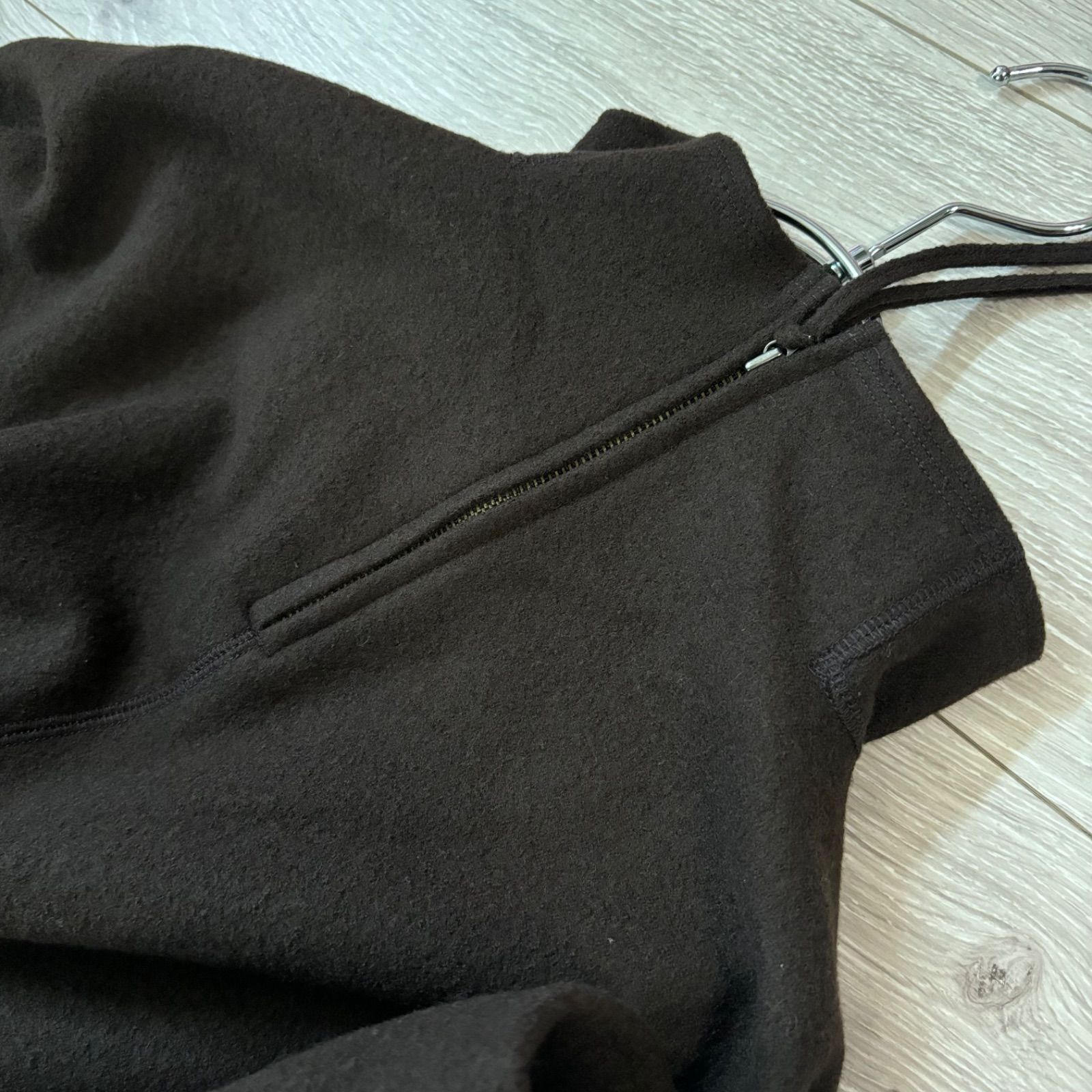 JURGEN LEHL ヨーガンレールボトルネックハイネックワンピースM