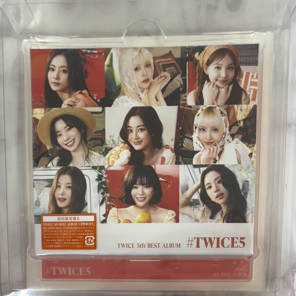 twice #twice5 初回限定盤A 封入トレカ 18種コンプリート