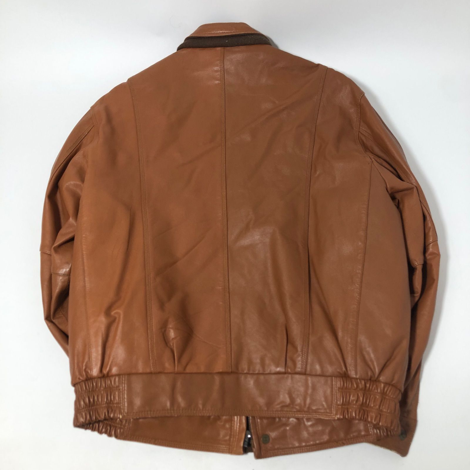 M1129-38-3 BALMAIN バルマン 革ジャン レザー ジャケット 羊革