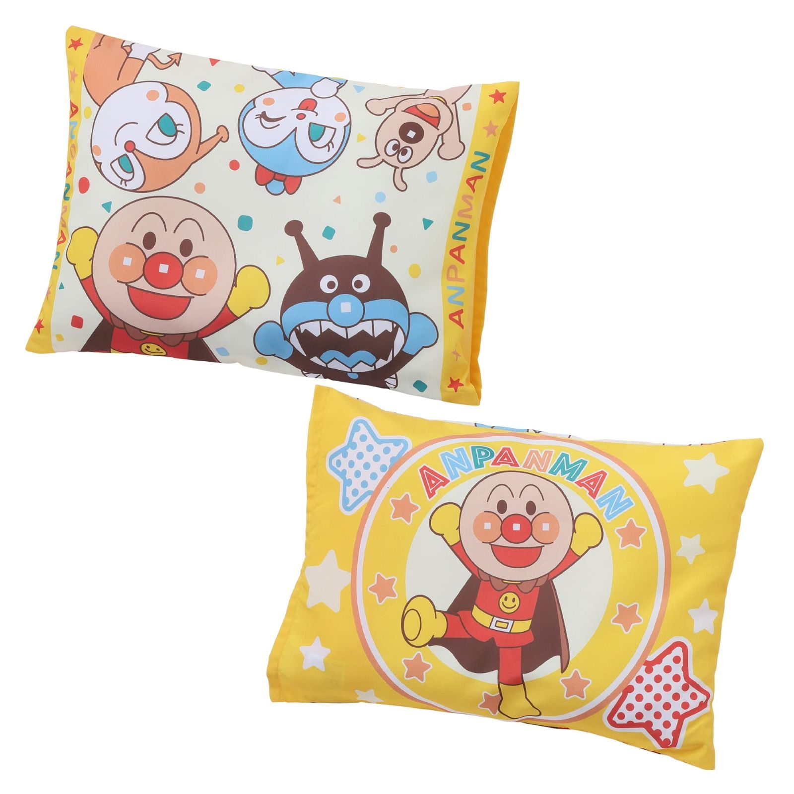 【人気商品】】 アンパンマン 西川 こども用 枕 37X27cm 【 洗える 取り外せるカバー付き お子さまの頭にフィット nishikawa 子供用 クリーム LH63122070