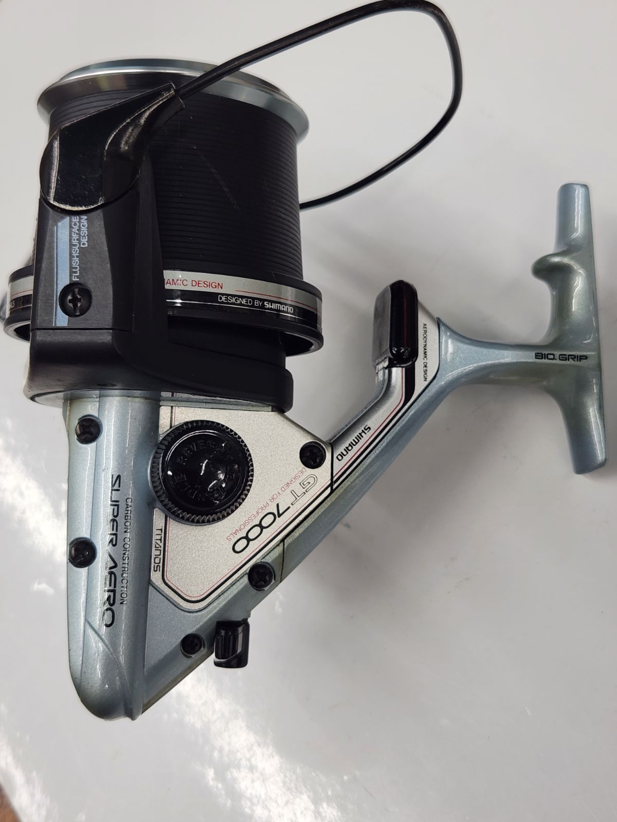 品】シマノ スーパーエアロ GT 7000 2台（袋、替えスプール付）