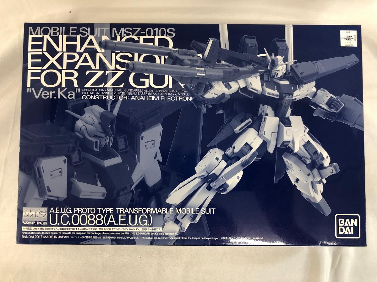 未使用】1/100 MG MSZ-010 ダブルゼータガンダム 目出度く Ver.Ka 「機動戦士ガンダム