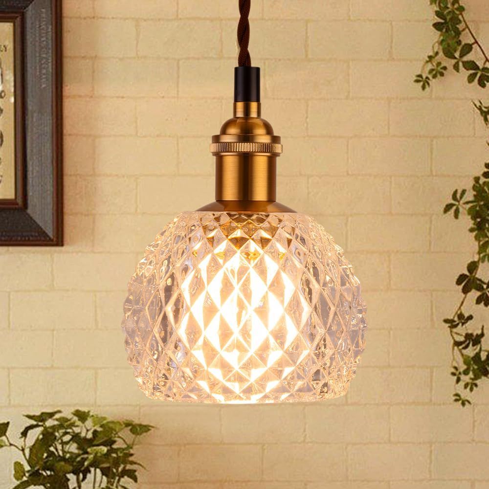 Sukuma Wiki 幻想的に広がる星のシルエット ペンダントライト 1灯 真鍮