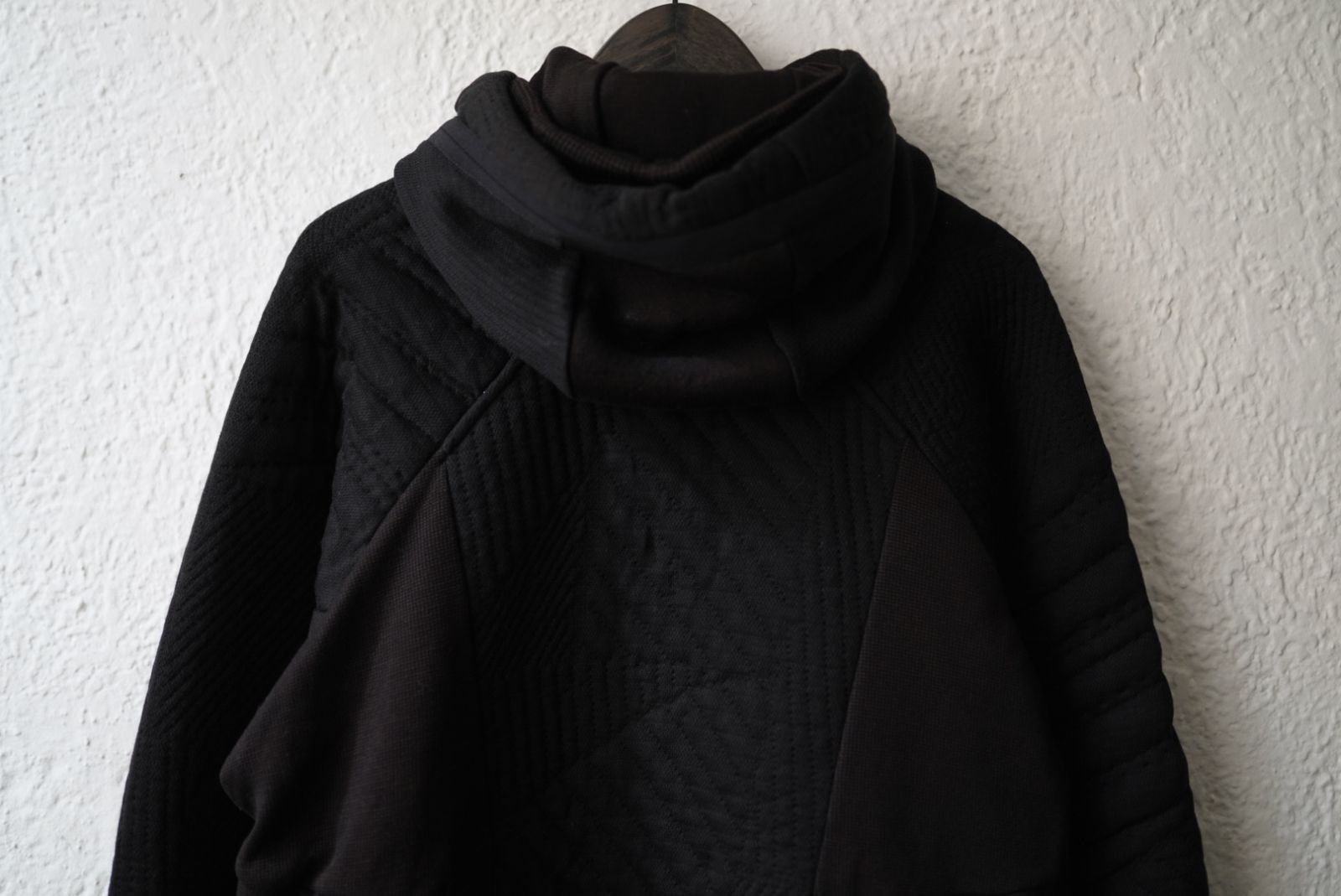 3D Knit ジップアッププルオーバーパーカー / BYBORRE(バイボレ