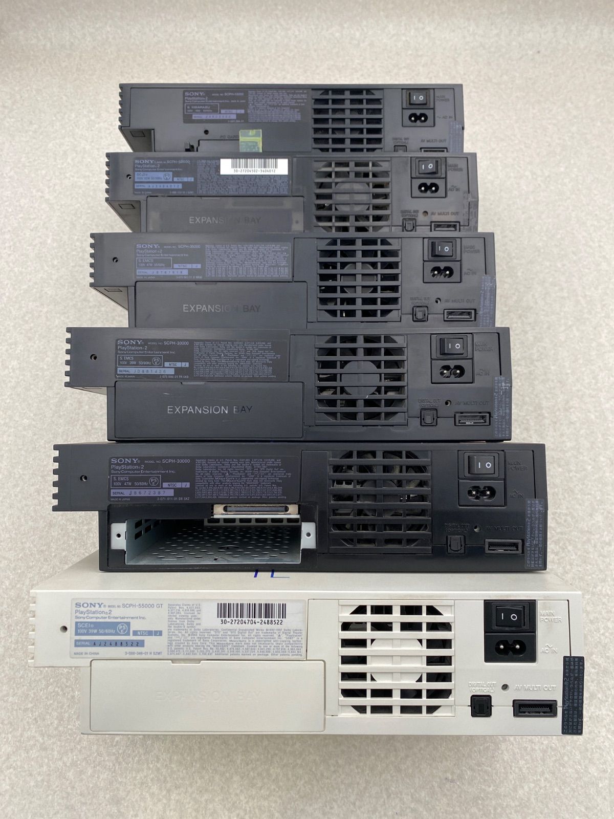 ジャンク品　プレイステーション2　本体のみ　まとめ売り　6台 2025年最新】Yahoo!オークション -ps2 ジャンクの中古品・新品