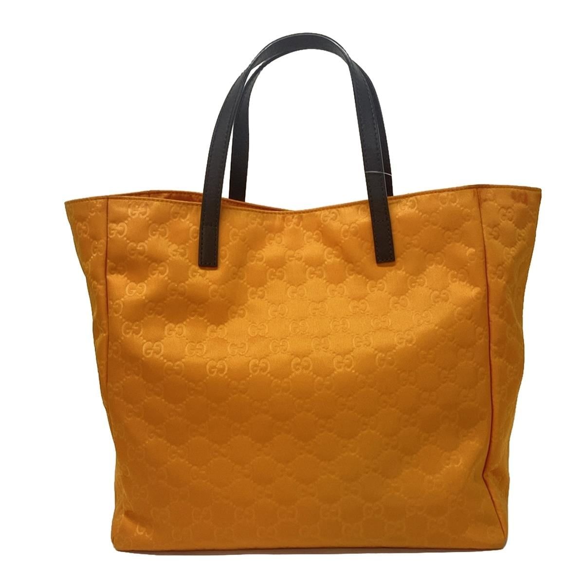 グッチ GUCCI トートバッグ 282439 GG柄 ナイロン×レザー ダークネイビー×ブラウン バッグ グッチGG柄 トートバッグ 黒 レディース ナイロン トートバッグ 282439