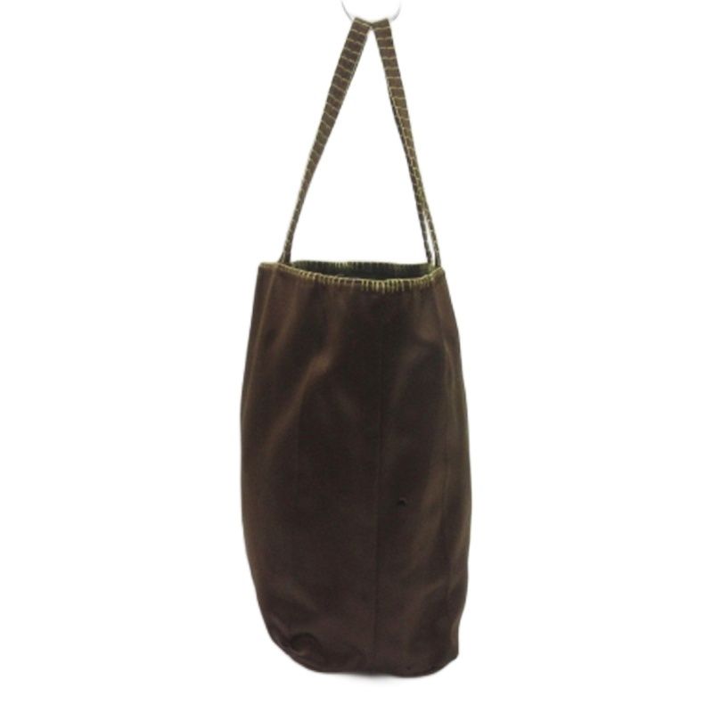 PRADA プラダ トートバッグ ブラウン レディース ブランド プラダ PRADA サテン トートバッグ ハンドバッグ ブラウン