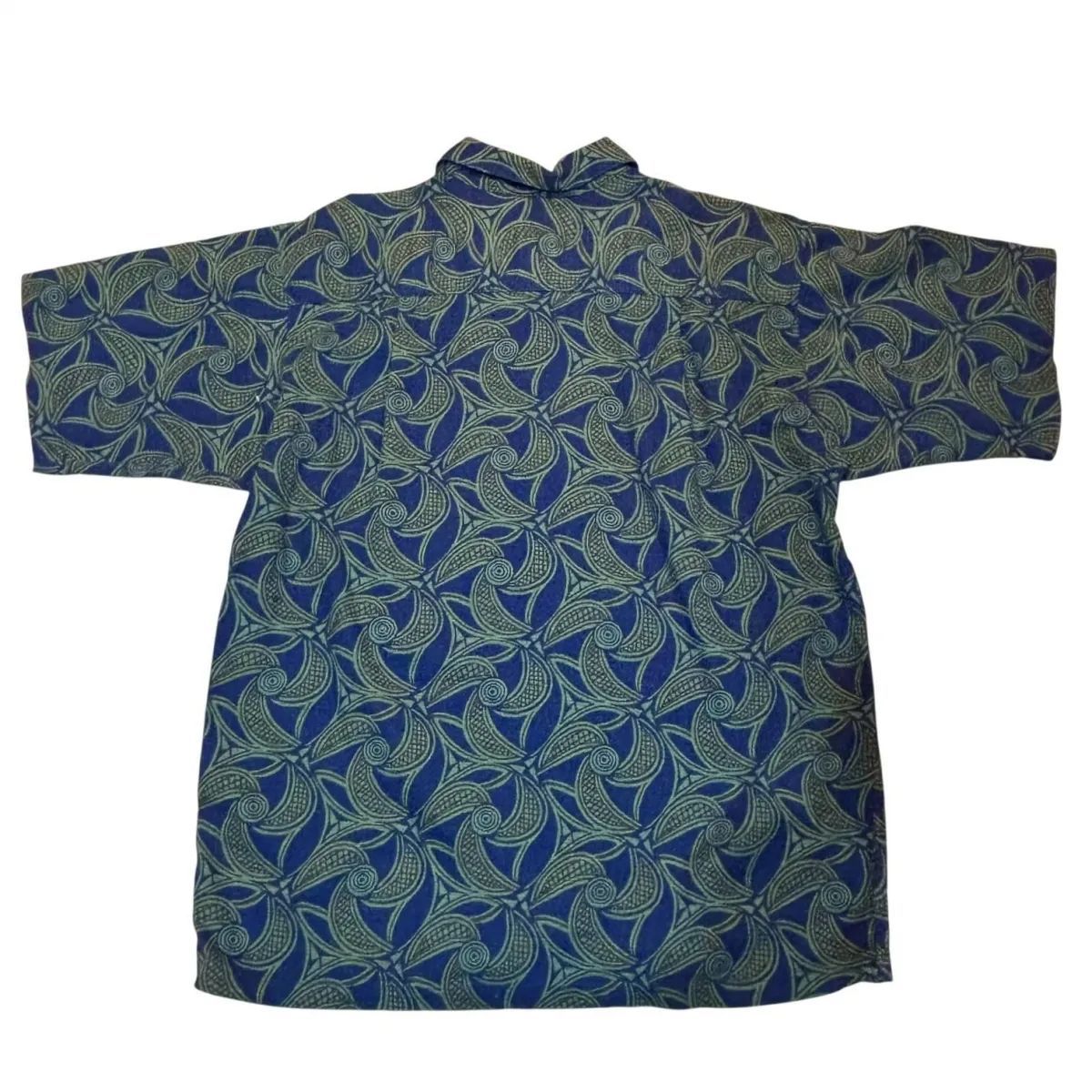 98年 PATAGONIA A/C SHIRT PIN WHEEL S パタゴニア ACシャツ 紺