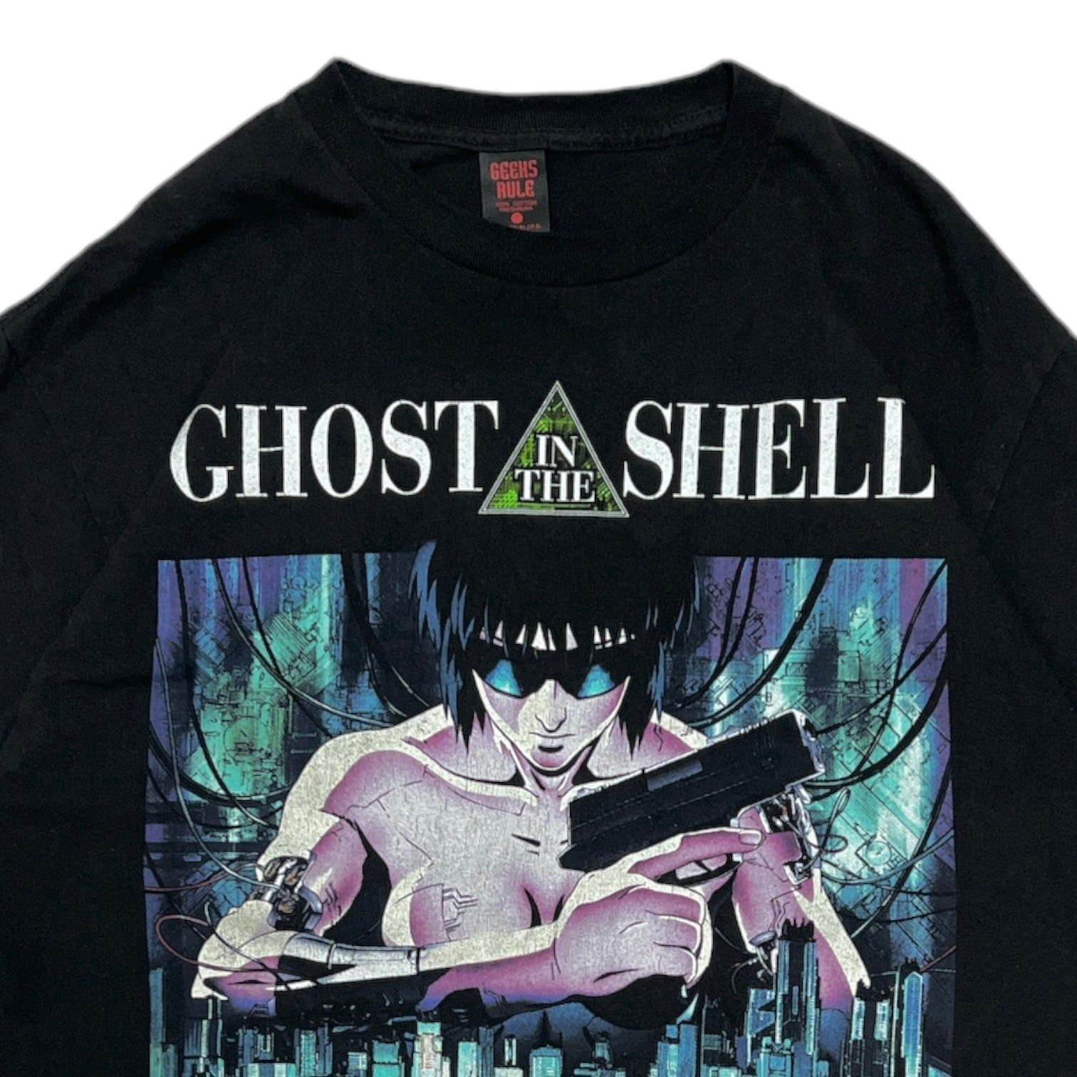 攻殻機動隊 Tシャツ GEEKS RULE ギークス ゴースト 軽便 Motoko L 