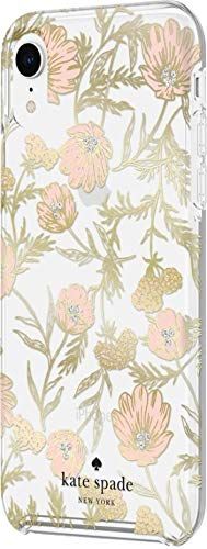 kate spade ケイトスペード iPhone XR ハードシェルケース ブロッサム ピンク ゴールド 並行輸入品
