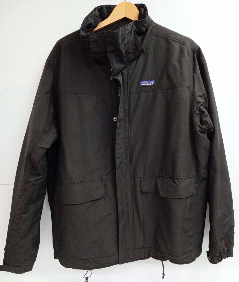 Patagonia パタゴニア Isthmus Jacket イスマス ジャケット 23AW STY26990FA23 ブラック メンズ サイズ L 着脱 フード