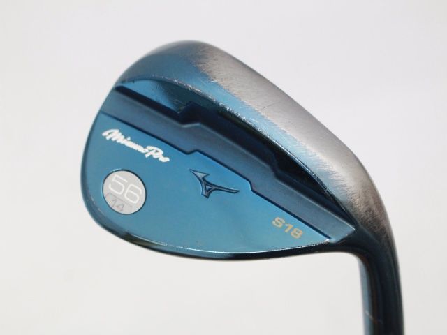 【中古】[Cランク] ウェッジ ミズノ ミズノプロ Mizuno Pro S18 Blue ブルー 56-14　DG105(S200) 56度　[8411]