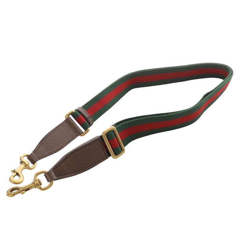 グッチ GUCCI シェリーライン ショルダーストラップ 緑 グリーン 赤