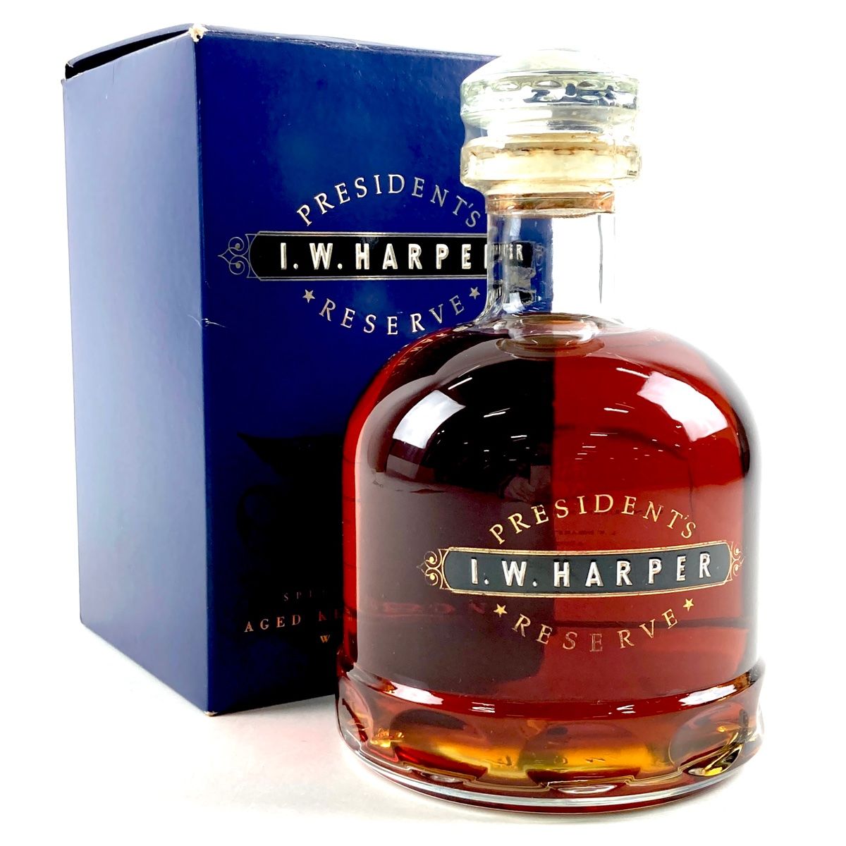 I.W.ハーパー プレジデント リザーブ 【未開封】 未開栓 I.W.HARPER / IWハーパー プレジデントリザーブ ウイスキー