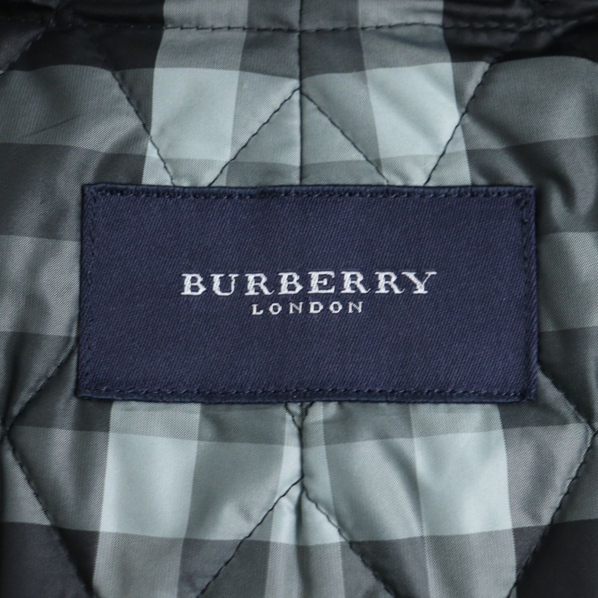 良品◇BURBERRY LONDON バーバリーロンドン 裏地チェック柄 ライナー付