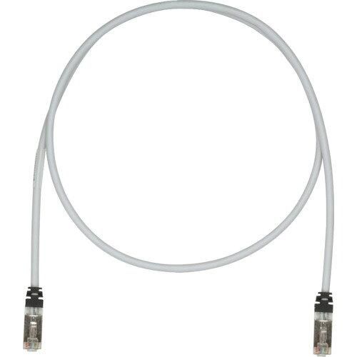 2営業日で発送 パンドウイットコーポレーション パンドウイット CAT6A CAT6 シールドパッチコード 30m ライトグレー