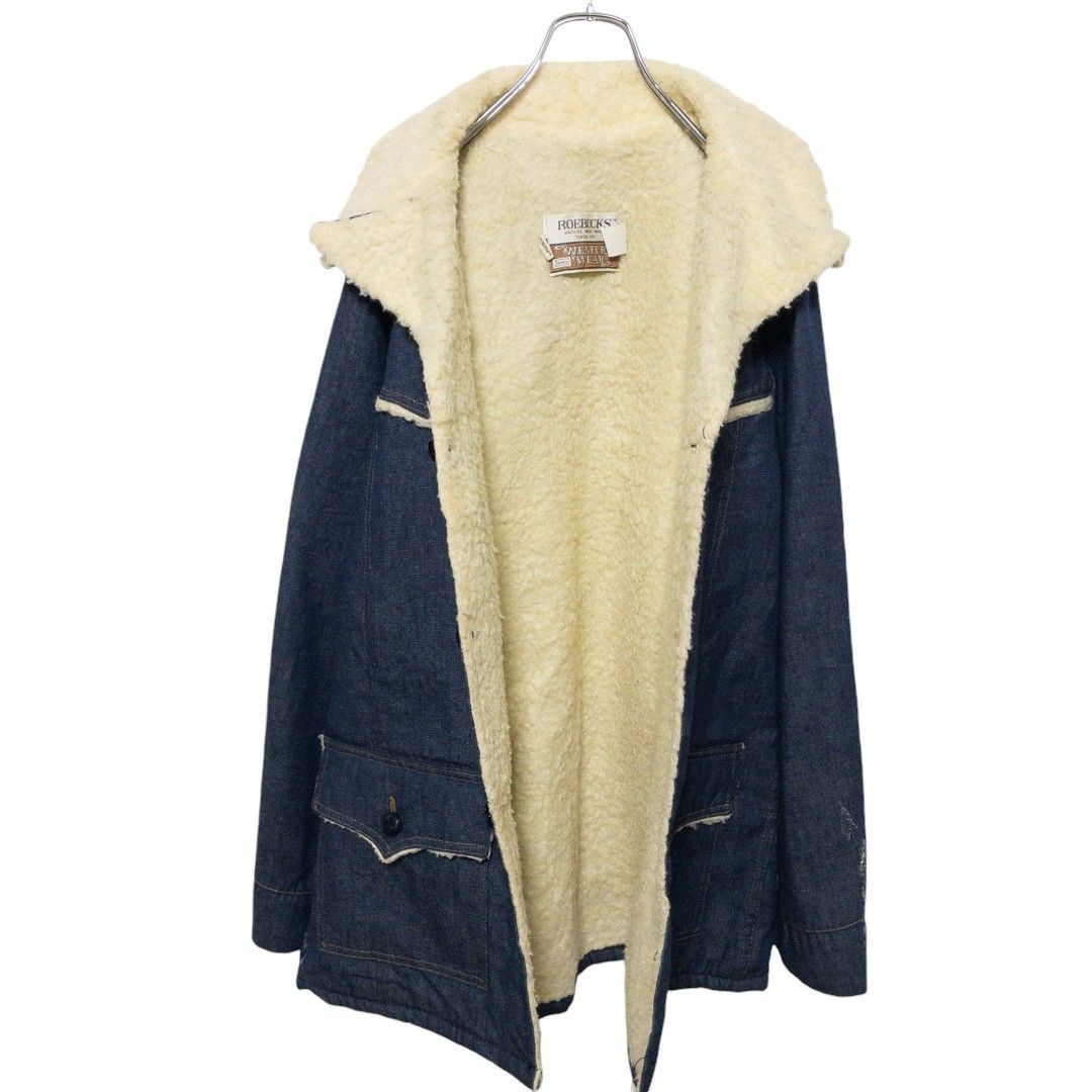 SEARS/ROEBUCKS(USA)ビンテージ裏ボアデニムランチジャケット before