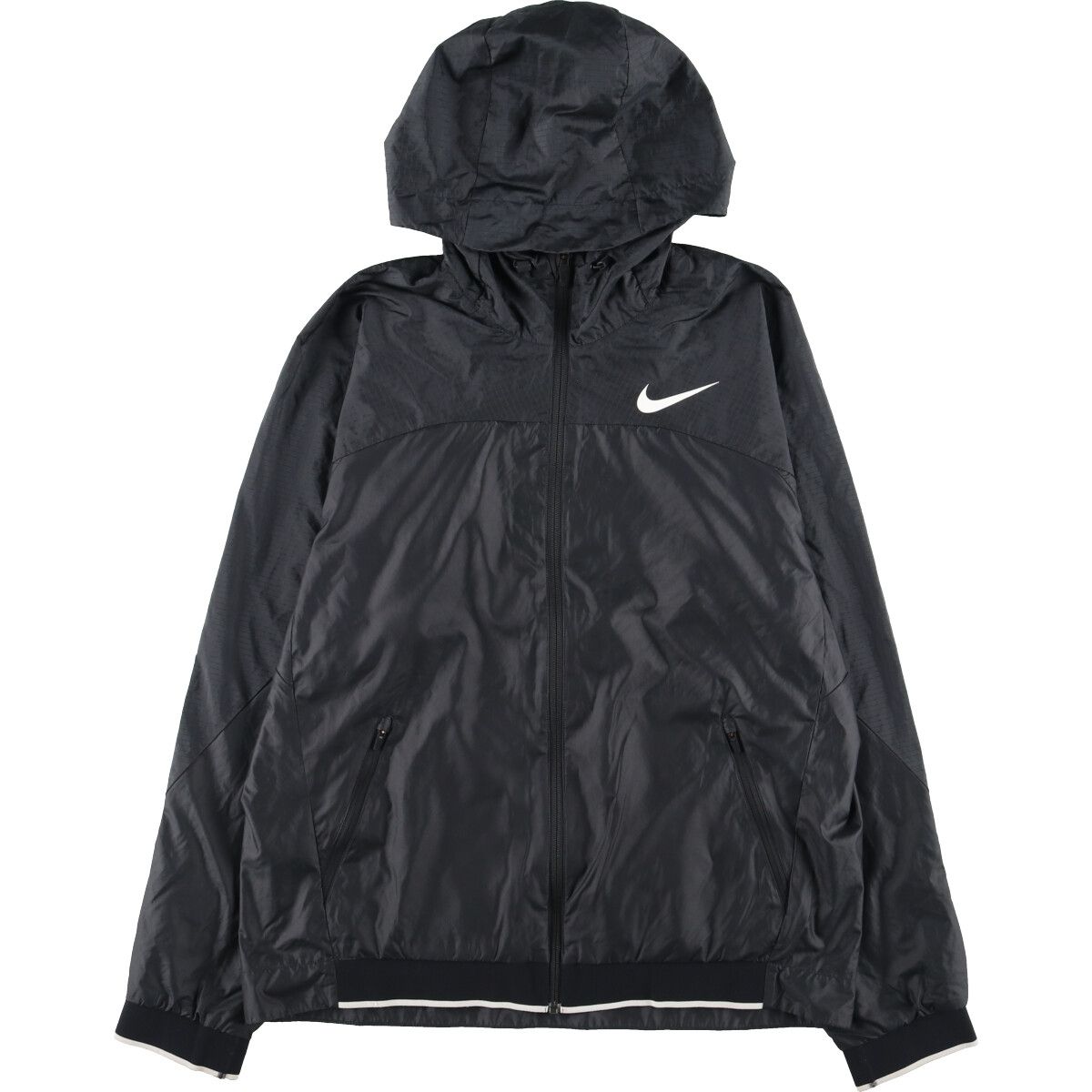 古着 ナイキ NIKE フード付き ウインドブレーカー メンズL