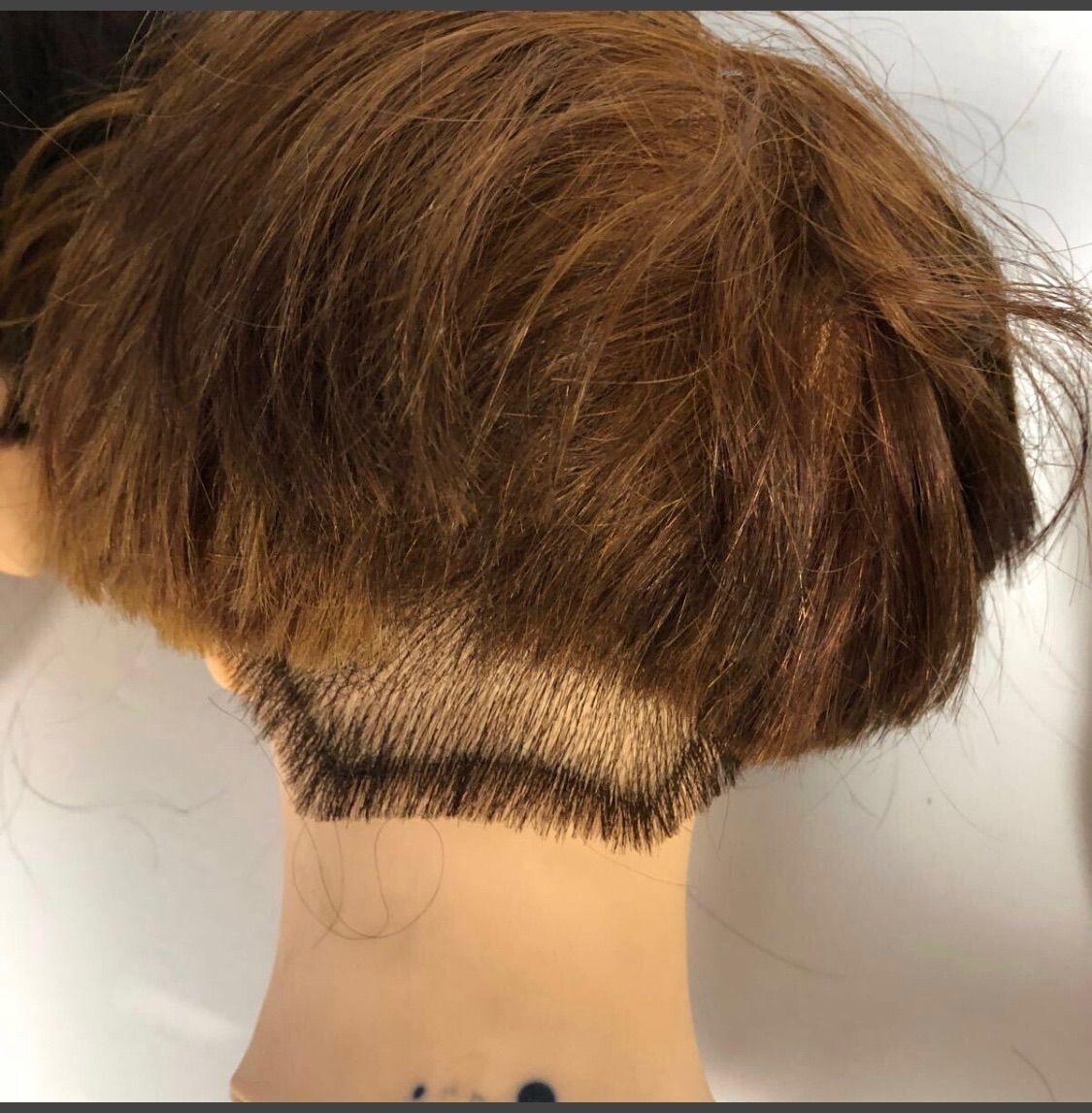 カットウィッグ 3台 マネキン 美容師 練習 案山子 鳥よけ E-S