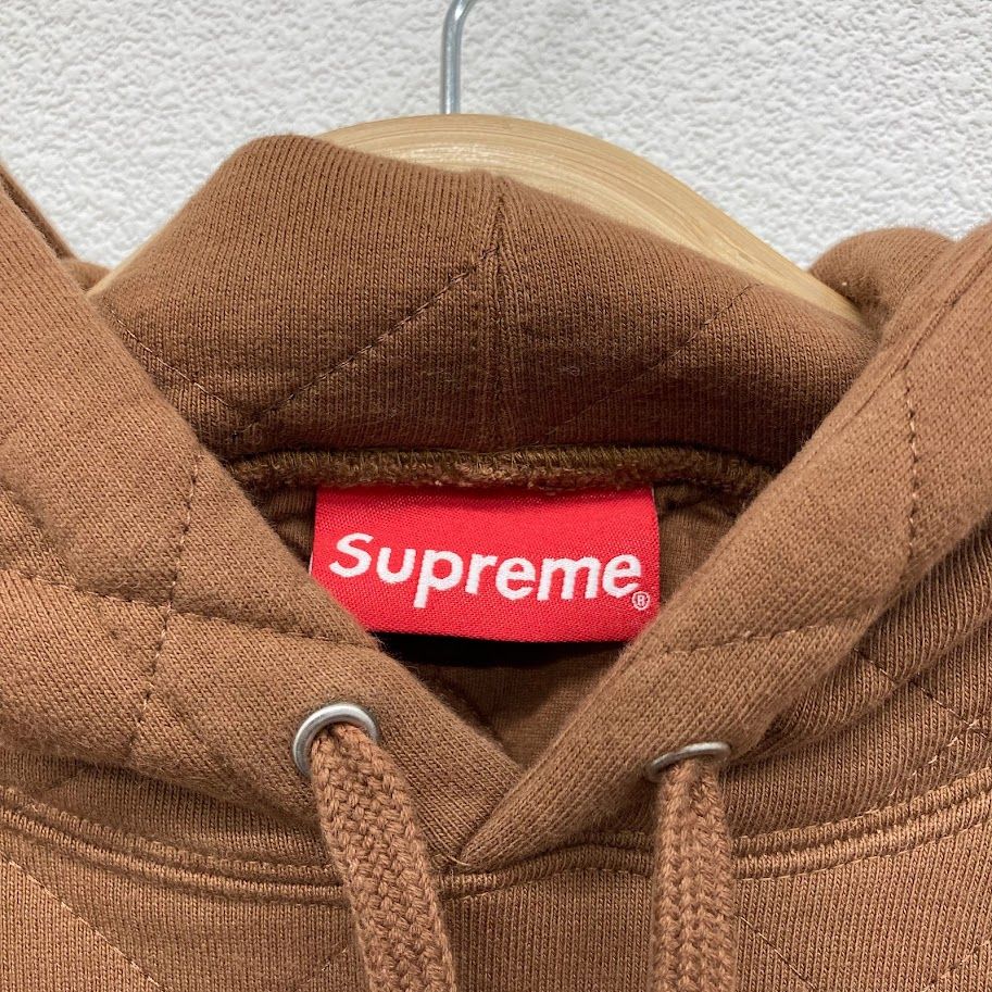 Supreme ブラウン キルティング パーカー 【公式通販】