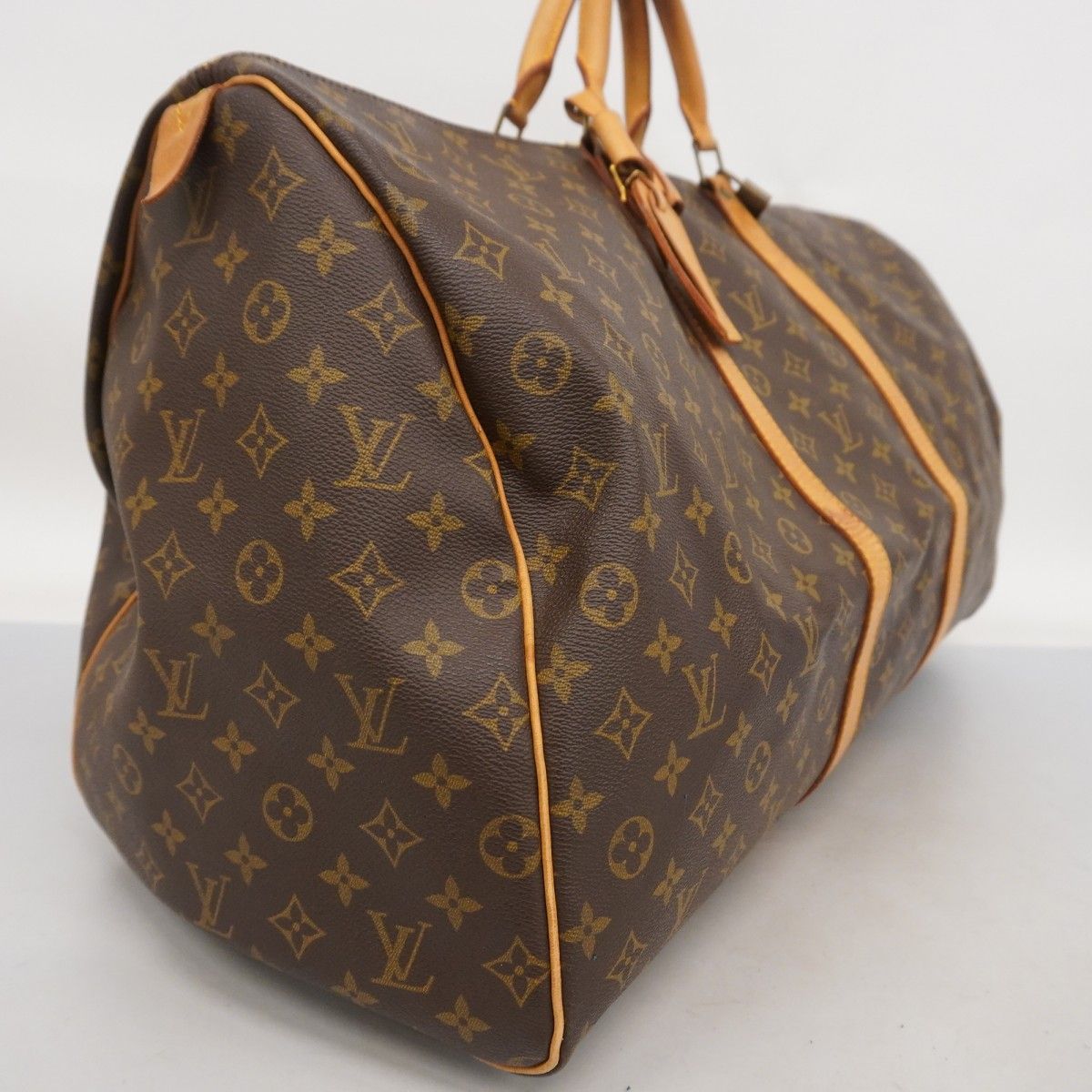 5mc2875 ルイヴィトン ボストンバッグ モノグラム キーポル60 M41422 ブラウン メンズ レディース ユニセックス