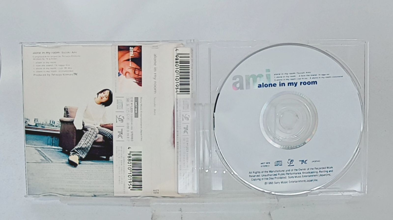 鈴木あみタオル 国内盤CD☆鈴木あみ /Ami Suzuki□ SA 【AICT1050/4988010105051