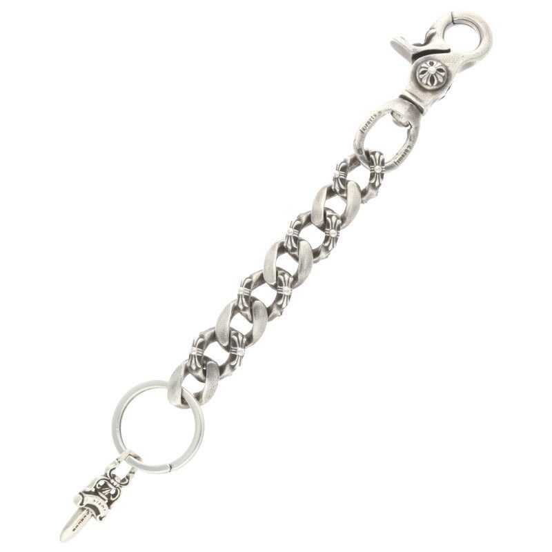 クロムハーツ CLP CHN FANCY-L/ロングファンシー　キーチェーン クロムハーツ CLP CHN FANCY-L/ロングファンシーリンク シルバー