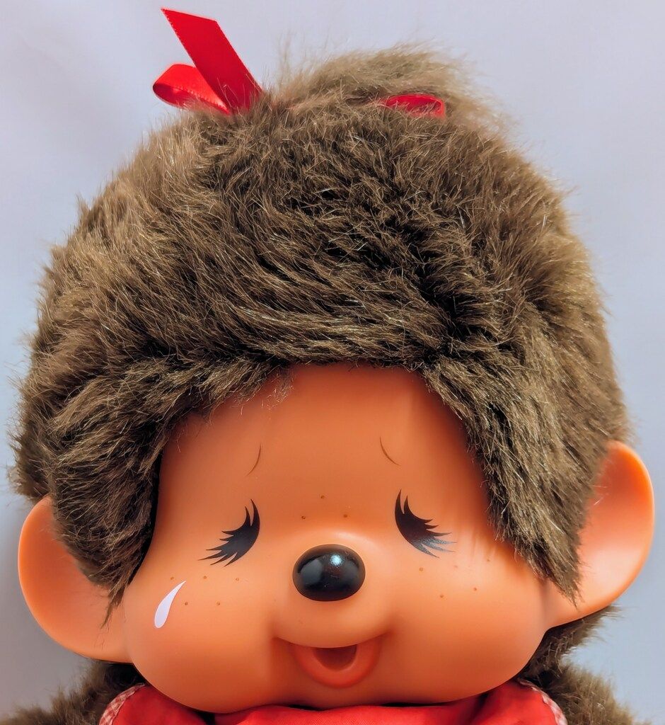 セキグチ モンチッチ L 女の子(レッド/泣き顔) - メルカリ