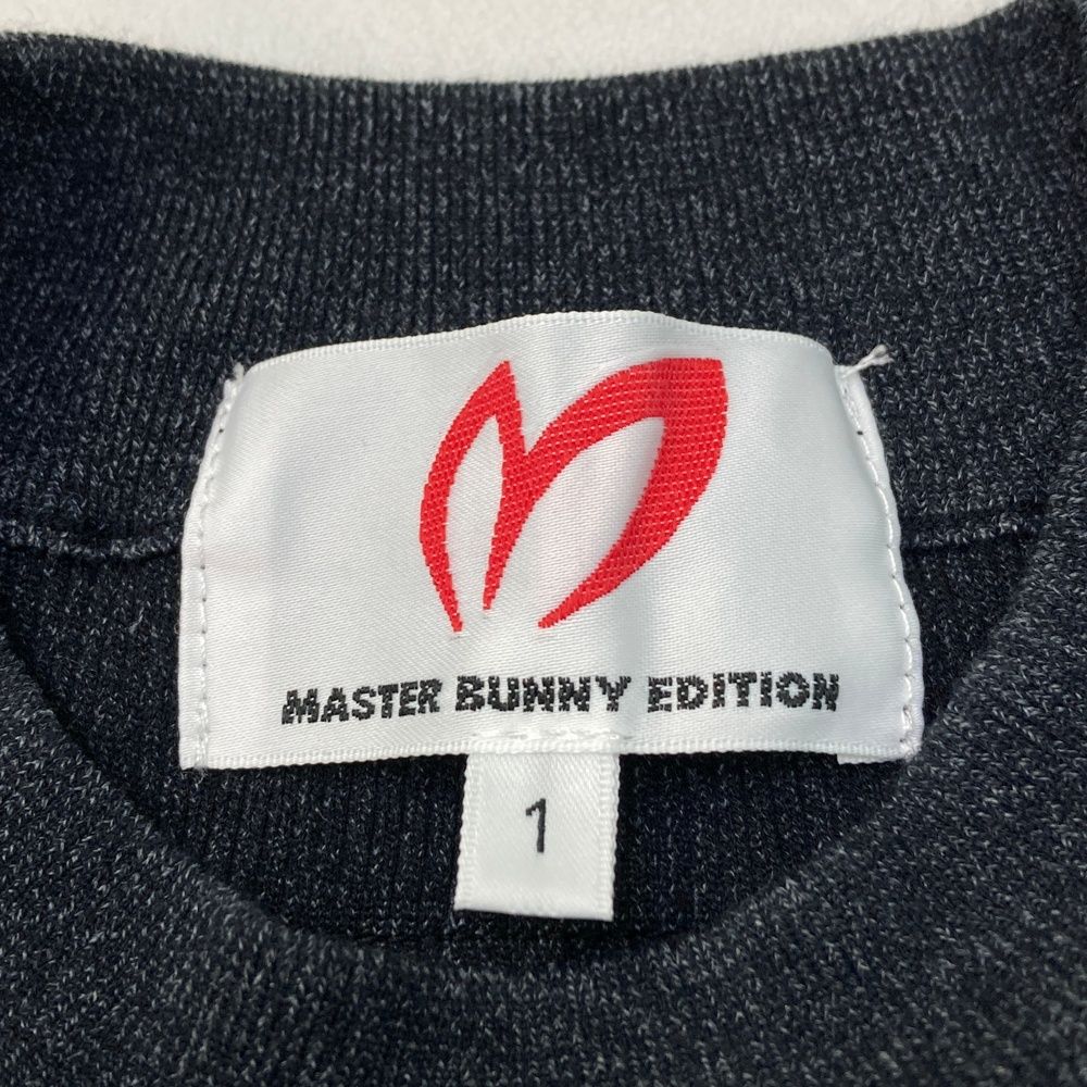 サイズ：1 MASTER BUNNY EDITION マスターバニーエディション ; 2024年モデル ニットセーター  グレー系 [240101479019] ゴルフウェア レディース ストスト サイズ：1 MASTER BUNNY EDITION マスターバニーエディション
