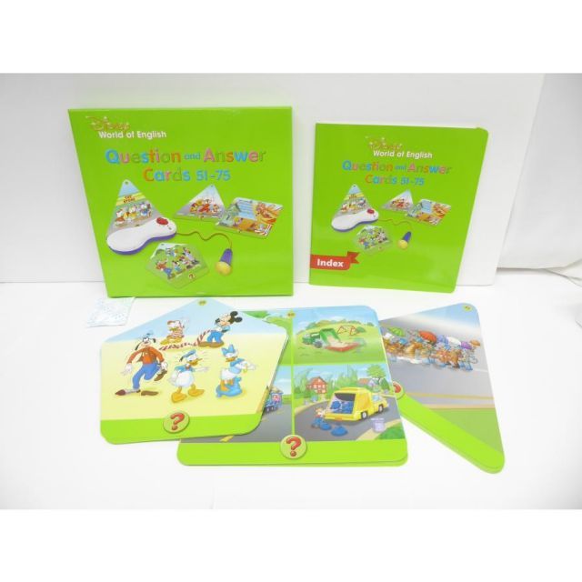 DWE最新版　Question and Answer Cards DWE ディズニー英語システム 最新版 Question and Answer Cards