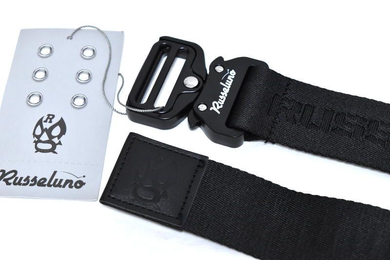 新品 ラッセルノ ゴルフ コブラ ベルト ブラック 定価1万6500円 RGD