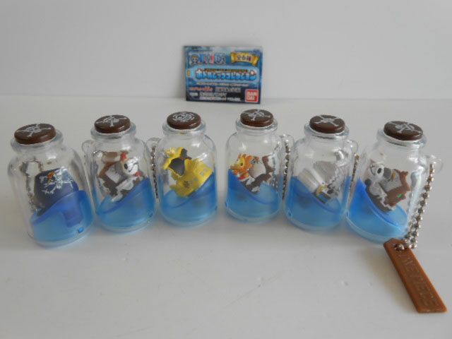 ワンピース　ボトルシップ コレクション　キャラクター　ストラップ　全６種 楽天市場】ワンピースボトルシップコレクション 全6種バンダイ