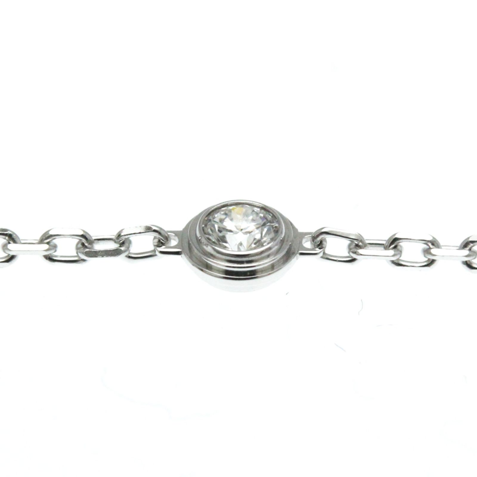 Cartier ダムールSM ホワイトゴールド カルティエ ダムール ブレスレット SM シルバー K18ホワイト