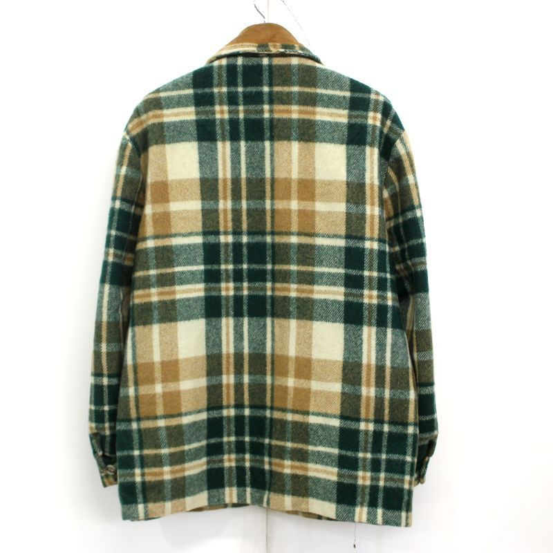 70s vintage WOOLRICH チェック柄 裏ボア ウールジャケット メンズ