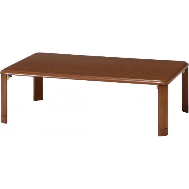 不二貿易 軽量継脚折り畳み座卓 １２０７５ ＭＢＲ 新生活 おしゃれ