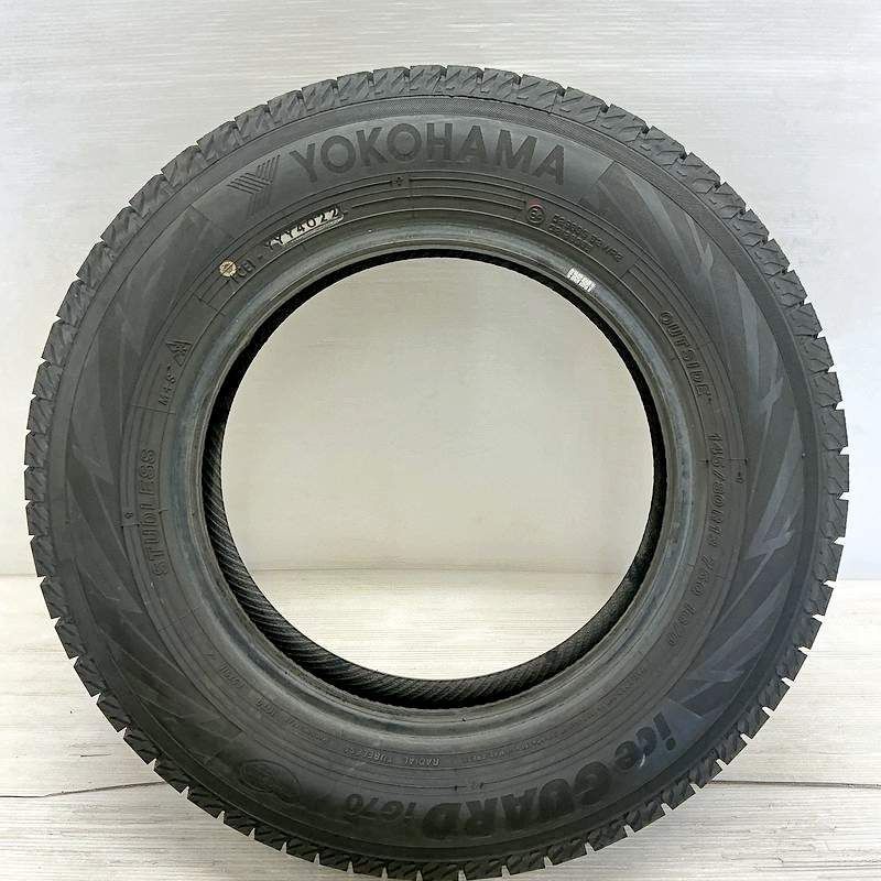 145 80R13 YOKOHAMA iceGUARD 7 IG70 2本 スタッドレスタイヤ ヨコハマ アイスガード7 IG70 モコ キャロル フ ワゴン プレオ アルト MRワゴン などに タイヤ 13インチ