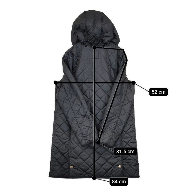 PHILOSOPHY フーデッドキルティングコート