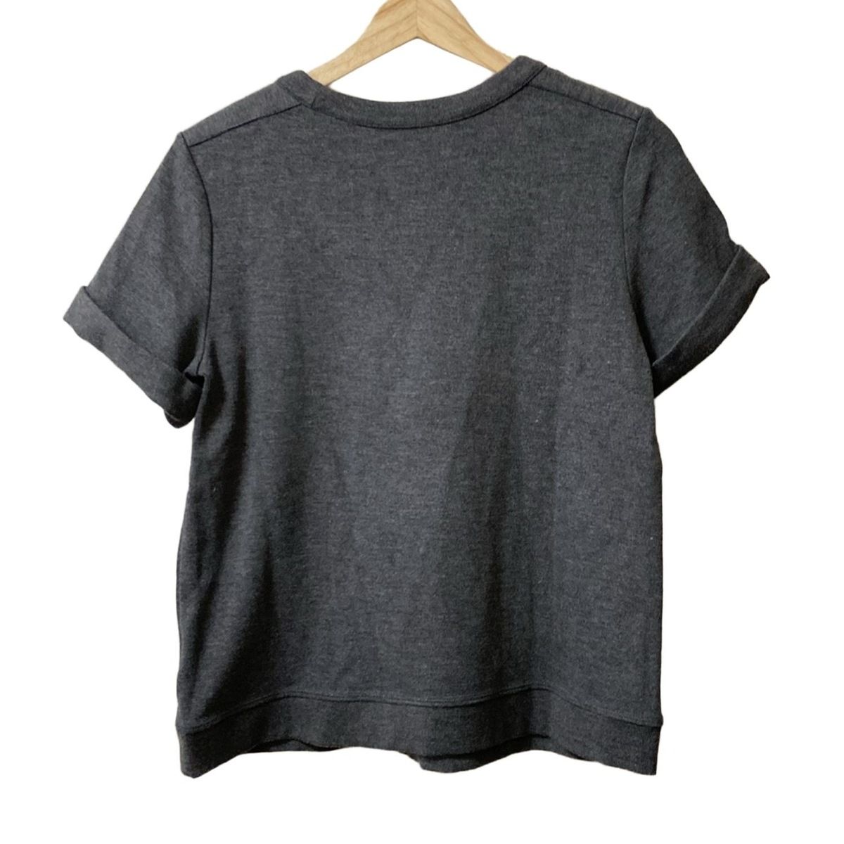 theory luxe セオリーリュクス トレーナー サイズ38 M レディース - ダークグレー 半袖