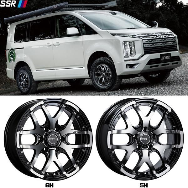 225/70R16 サマータイヤホイールセット デリカD5 etc (TOYO OPENCOUNTRY RT & DEVIDE ZS 5穴  114.3) - メルカリ