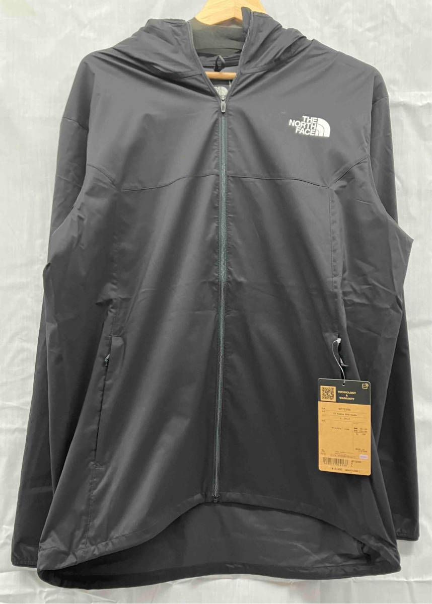 THE NORTH FACE ザノースフェイス　エニータイムフーディ　ジャケット　ブラック　タグ付き　Lサイズ　美品　NP72385