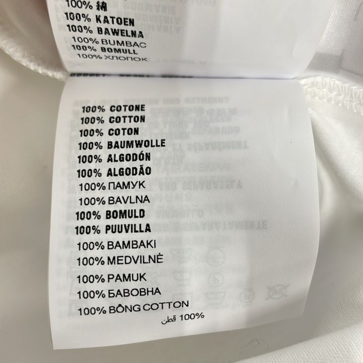  PRADA プラダ ACU 1 2025 5116 UJN 658 R 232 ポケットTシャツ メンズ ホワイト M 半袖(Tシャツ) Tシャツ カットソー