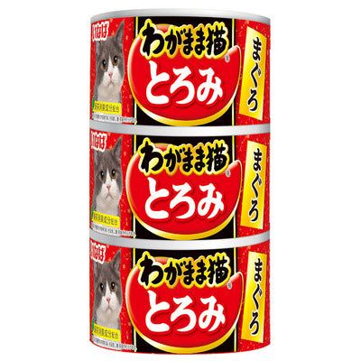 いなば わがまま猫 とろみ まぐろ 140g×3缶 1ケース54缶