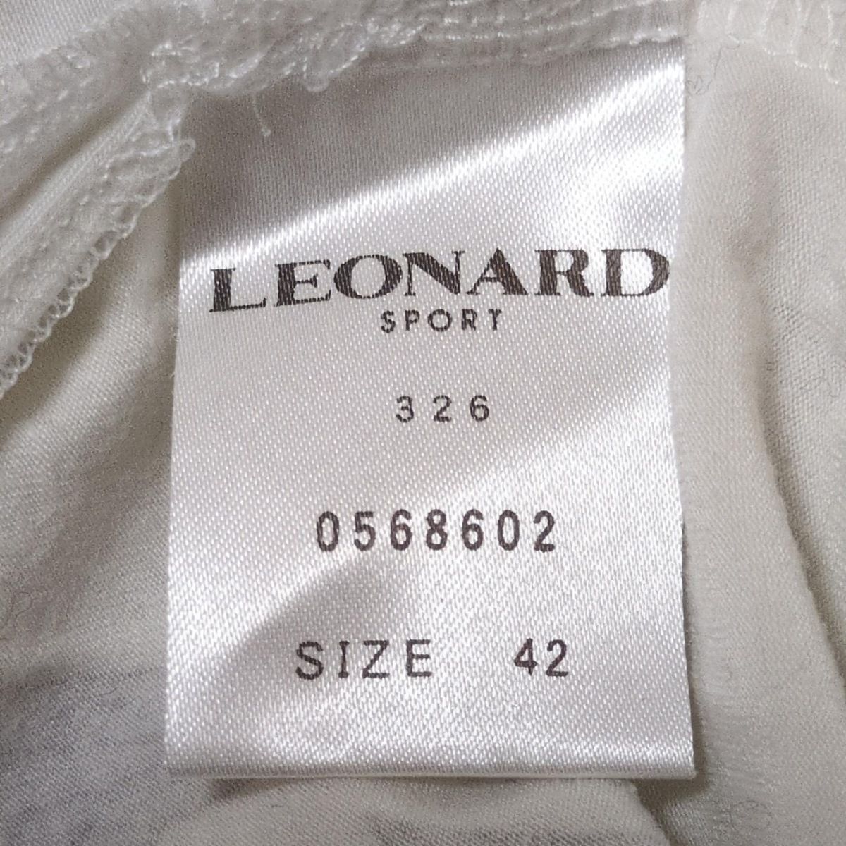 LEONARD SPORT(レオナールスポーツ) 七分袖Tシャツ サイズ42 L