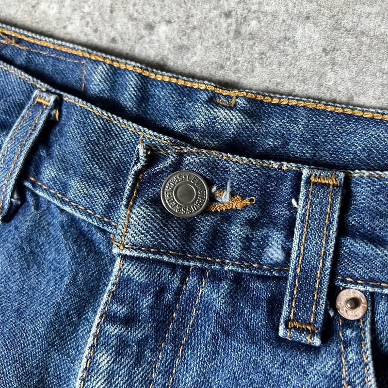 ヒゲ 00s USA製 Levis 517 0216 フレア デニム パンツ 32 / 00