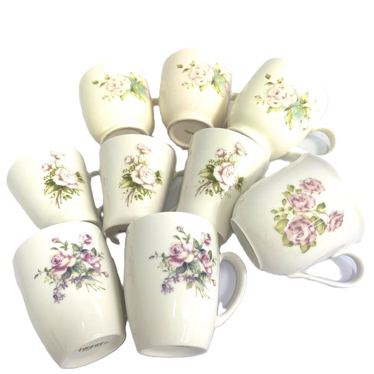 imane イマン 皿 カップ マグネット 洋食器 まとめセット 陶器  