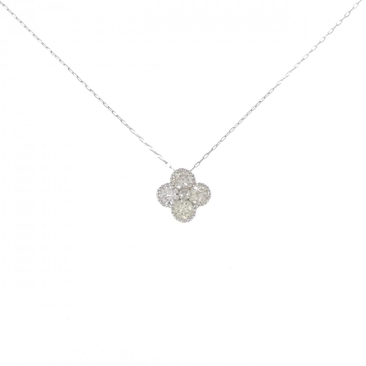 PT900 ダイヤモンド ネックレス 0.50CT