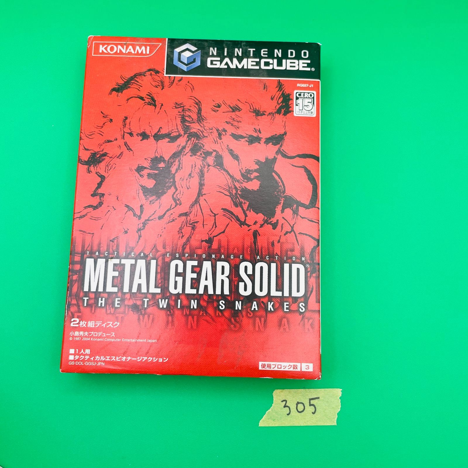 ◇K305【通電動作OK】メタルギアソリッド METAL GEAR SOLID THE