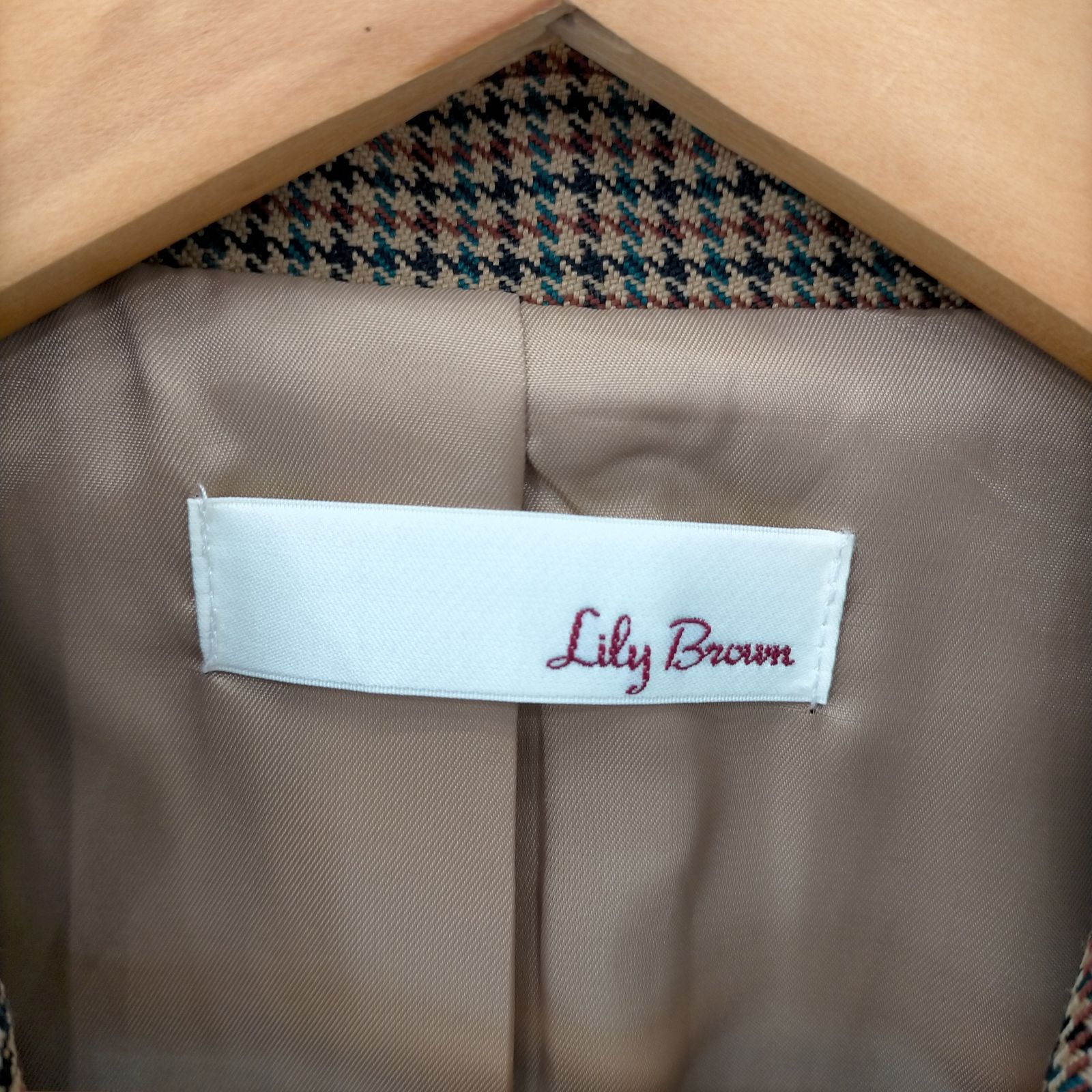 リリーブラウン Lily Brown デニム切り替えテーラードジャケット レディース ONE SIZE