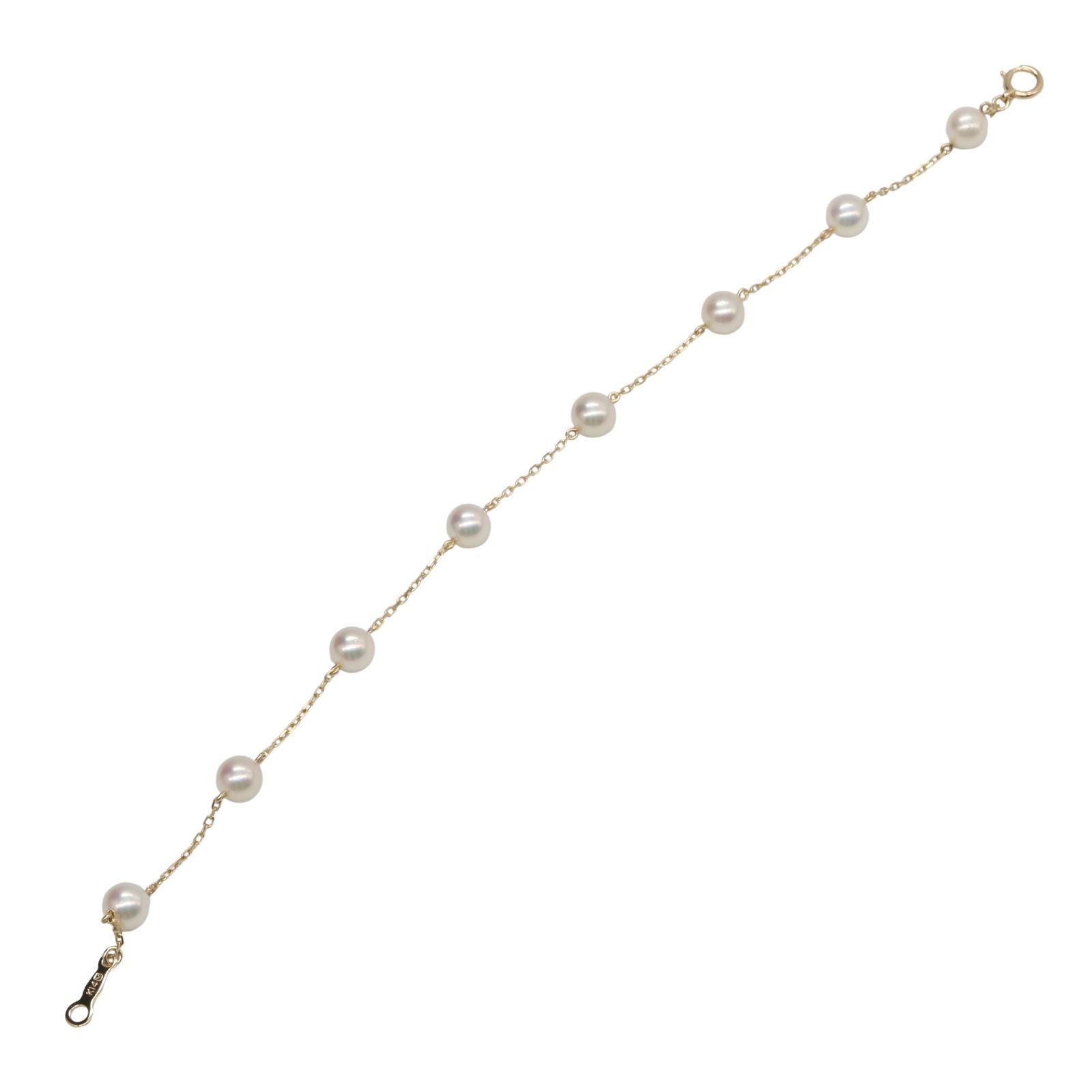 ミキモト MIKIMOTO ブレスレット パール ブレスレット 腕回り17cm 