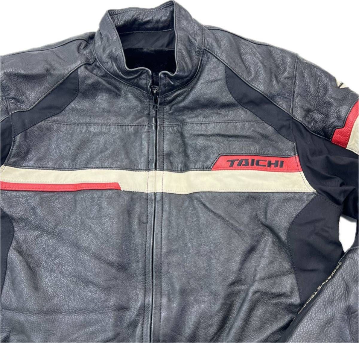 RS TAICHI ☆ 抜群の防寒性◎ 牛革 裏ボア ライダースジャケット  